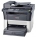 Kyocera FS-1125MFP, P/C/S/F, ч/б лазерный, A4, 25 стр/мин, 1800x600 dpi, 64 Мб, USB 2.0, Network, лоток 250 л., Duplex, автопод., старт.тонер 1000 стр.