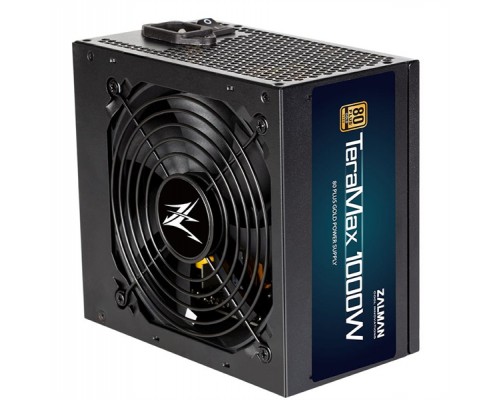 Блок питания Zalman ZM1000-TMX, 1000W, ATX12V v2.52, APFC, 12cm Fan, 80+ Gold, Full Modular, Retail