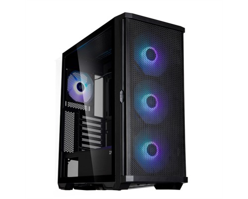 Корпус ZALMAN Z10 PLUS, ATX, BLACK, WINDOW, 2x3.5