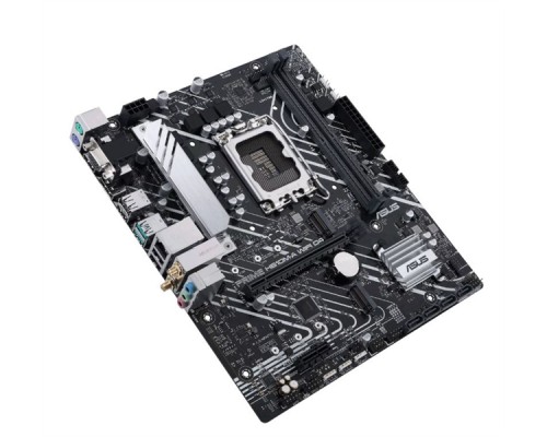 Материнская плата ASUS PRIME H610M-A WIFI D4, LGA1700, B610, 2*DDR4, D-sub+DP+HDMI, SATA 6.0, M.2, USB 3.2*2, USB 2.0*2,  mATX; 90MB1C80-M0EAY0