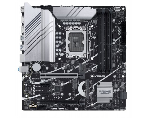 Материнская плата ASUS PRIME Z790M-PLUS D4, LGA1700, Z790, 4*DDR4, HDMI+DVI+DP, CrossFireX, SATA3 + RAID, Audio, Gb LAN, USB 3.2, USB 2.0, COM*1 header (w/o cable), mATX ; 90MB1D20-M0EAY0