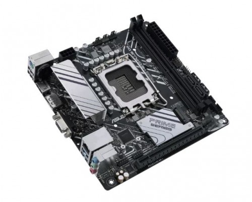 Материнская плата ASUS PRIME H610I-PLUS D4-CSM, LGA1700, B610, 2*DDR4, D-sub+DP+HDMI, SATA 6.0, M.2, USB 3.2*3, USB 2.0*3,  mITX; 90MB17X0-M0EBYC