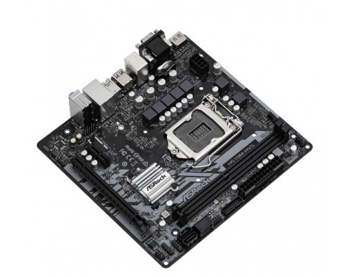 Материнская плата ASROCK H610M-HVS/M.2 R2.0, LGA1700, H610, 2*DDR4, D-Sub+HDMI, 4xSATA3 6.0, M.2 Socket, 2xUSB 3.2, 4xUSB 2.0, mATX; 90-MXBJJ0-A0UAYZ