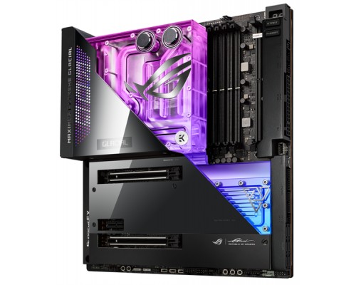 Материнская плата ASUS ROG MAXIMUS Z690 EXTREME GLACIAL,  LGA1700, Z690, 4*DDR5 , SLI+CrossFireX, SATA3 + RAID, Audio, LAN*2 (2,5 + 10 GB), USB 3.2*16, USB 2.0*6, ATX ; 90MB1A60-M0EAY0