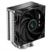 Кулер для процессора DEEPCOOL AK400 LGA1700/1200/115X/AM5/AM4 (18шт/кор, TDP 260W, PWM, Fan 120mm, 4 тепл. Трубки, черный) RET