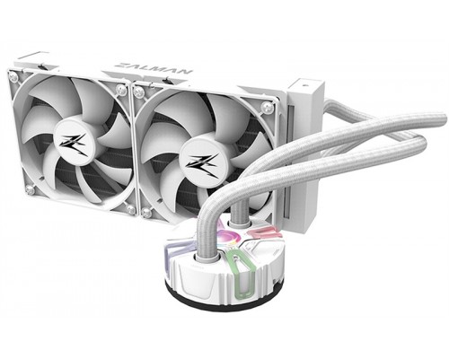 Система водяного охлаждения Zalman CPU Liquid Cooler 240mm, White