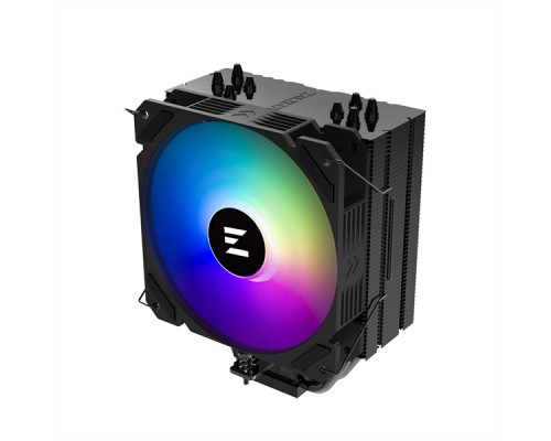 Кулер для процессора ZALMAN CNPS9X PERFORMA BLACK ARGB, 120mm FAN, 4 HEAT PIPES, 4-PIN PWM, 700-1800 RPM, 28DBA MAX, HYDRO BEARING, FULL SOCKET SUPPORT