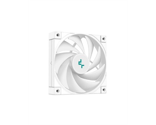 Кулер для процессора DEEPCOOL AK620 WH LGA20XX/1700/1200/115X/AM5/AM4 (8шт/кор, TDP 260W, PWM, DUAL Fan 120mm, 6 тепл. трубок, белый) RET