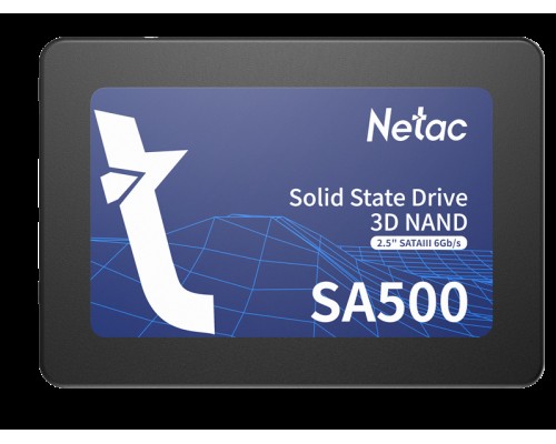 Накопитель SSD 2.5'' Netac NT01SA500-128-S3X