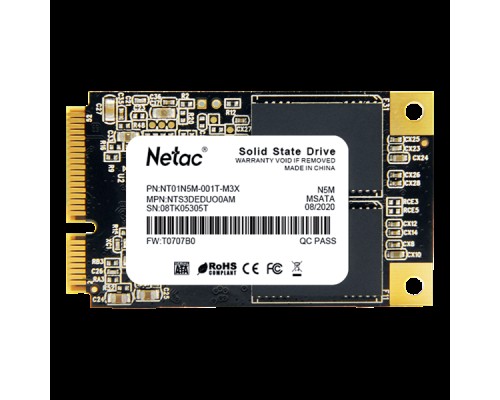 Накопитель SSD mSATA Netac NT01N5M-001T-M3X
