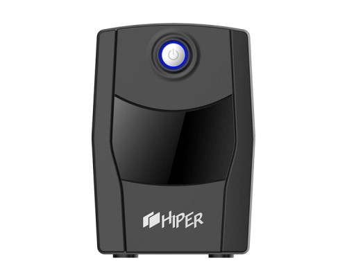 ИБП HIPER CITY-650, line-interactive, 650ВА(365Вт), 2 розетки Schuko, USB-порт, чёрный