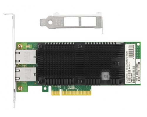 Сетевая карта LR-Link 2 порта 10G Base-T на чипе Intel X550, LRES1025PT, half height + full height