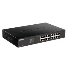 Коммутатор D-Link DGS-1100-16V2/A12, L2 Smart Switch with 16 10/100/1000Base-T ports8K Mac address, 802.3x Flow Control, 802.3ad Link Aggregation, Port Mirroring, 128 of 802.1Q VLAN, VID range                                                          