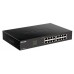 Коммутатор D-Link DGS-1100-16V2/A12, L2 Smart Switch with 16 10/100/1000Base-T ports8K Mac address, 802.3x Flow Control, 802.3ad Link Aggregation, Port Mirroring, 128 of 802.1Q VLAN, VID range