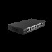 Коммутатор Reyee 10-Port Gigabit Smart POE Switch, 8 PoE/POE+ Ports with 2 Gigabit RJ45 uplink ports, 70W PoE power budget, Desktop Steel Case