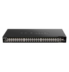 Коммутатор D-Link DGS-1520-52/A1A, PROJ Managed L3 Stackable Switch 48x1000Base-T, 2x10GBase-T, 2x10GBase-T, 2x10GBase-X SFP+, CLI, 1000Base-T Management, RJ45 Console                                                                                   