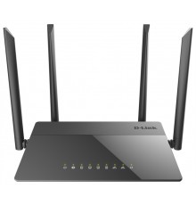 Роутер D-Link DIR-841/RU/A1B, Wireless AC1200 Dual-Band Router with 1 10/100/1000Base-T WAN port and 4  10/100Base-TX LAN ports.802.11b/g/n compatible, 802.11AC up to 866Mbps,1 10/100/1000Base-T WAN port, 4                                            