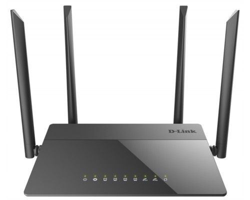 Роутер D-Link DIR-841/RU/A1B, Wireless AC1200 Dual-Band Router with 1 10/100/1000Base-T WAN port and 4  10/100Base-TX LAN ports.802.11b/g/n compatible, 802.11AC up to 866Mbps,1 10/100/1000Base-T WAN port, 4