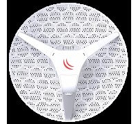 Точка доступа MikroTik LHG 5 Tripack (Three units of LHG 5 with 24.5dBi 5GHz antenna, Dual Chain 802.11an wireless, 600MHz CPU, 64MB RAM, 1x LAN, POE, PSU, RouterOS L3) – all three antennas in single box                                               