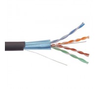 Lan-кабель ITK Витая пара F/UTP кат.5E 4х2х24AWG LDPE черный (305м)                                                                                                                                                                                       