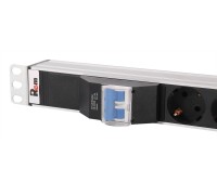 Вертикальный блок розеток Rem-32 без шнура с авт., инд., 20 IEC 60320 C13, 10 IEC 60320 C19, 32 А, алюм., 33-38U, колодка                                                                                                                                 