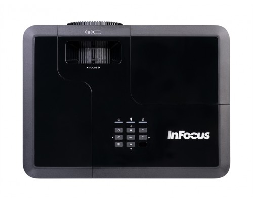 Проектор INFOCUS IN2136 DLP,4500ANSILm,WXGA(1280х800),28500:1,(1.18-1.54:1)3.5mmin,VGAin,HDMI1.4aх3(поддержка3D),USB-A(клав.,мышь),лампа15000ч.(ECOmode),3.5mmout,Monitorout(VGA),RS232,RJ45,21дБ,3.2кг