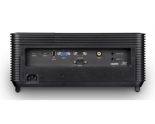 Проектор INFOCUS IN134 DLP,4000 ANSI Lm,XGA(1024x768),28500:1,1.94-2.16:1,3.5mm in,Composite video,VGAin,HDMI 1.4aх3(поддержка 3D),лампа 15000ч.(ECO mode),3.5mm out,Monitor out(VGA),RS232,3,2кг