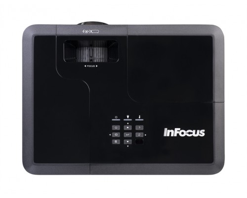 Проектор INFOCUS IN134ST DLP;4000ANSI Lm;XGA(1024x768);28500:1;(0.626:1);HDMI 1.4a x3;Composite video;VGA in;audio3.5mm in;USB-A;3.5mm out;Monitor outVGA;лампа 15000ч.(ECO mode);RS232;RJ45;21дБ;3,2кг