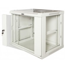 Шкаф настенный серии Pro, 6U 600x600, стеклянная дверь                                                                                                                                                                                                    