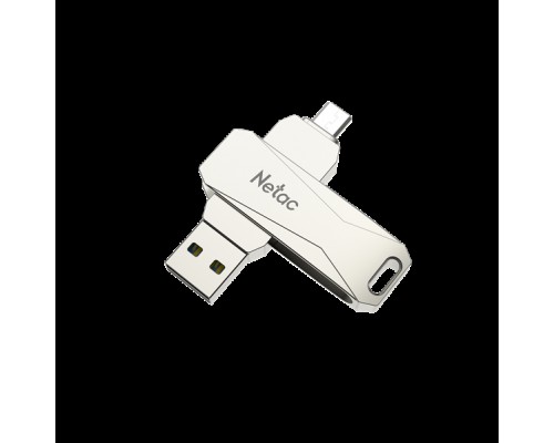 Носитель информации Netac U381 USB3.0+MicroUSB Dual Flash Drive 128GB