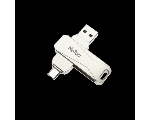 Носитель информации Netac U381 USB3.0+MicroUSB Dual Flash Drive 128GB