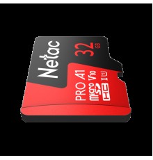 Носитель информации Netac P500 Extreme Pro MicroSDHC 32GB V10/A1/C10 up to 100MB/s, retail pack card only                                                                                                                                                 
