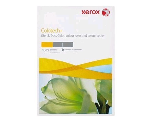 Бумага XEROX Colotech Plus 170CIE, 250г, SR A3 (450x320мм), 250 листов (кратно 3 шт)