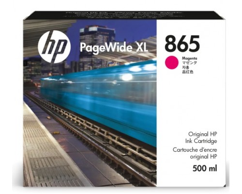 Картридж Cartridge HP 865 для PageWide XL 4200/5200, пурпурный, 500 мл