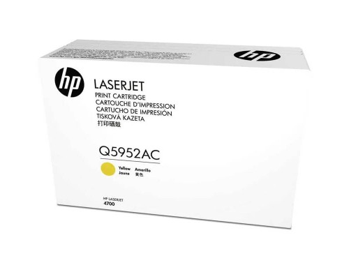 Картридж Cartridge HP для CLJ 4700, желтый (10000 стр.) (белая упаковка)