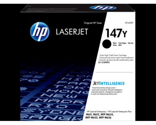 Картридж HP 147Y для LJ M611/M612/M634/M635/M636, черный (42 000 стр.) (белая упаковка)