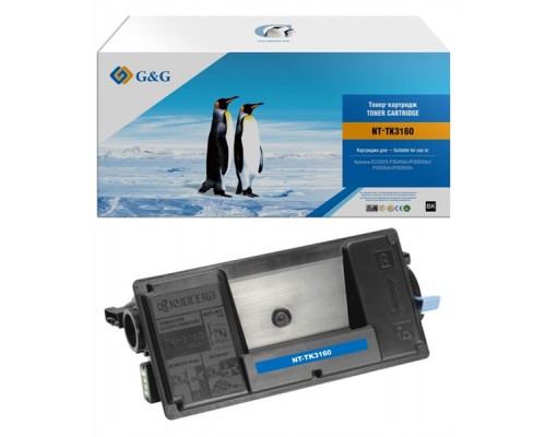 Тонер-картридж GG Toner cartridge for Kyocera P3045dn/P3050dn/P3055dn/P3060dn/P3145dn/P3150dn/P3155dn/P3260dn/M3145dn/M3645dn/M3860idn/M3860idnf (12500 pages) With Chip