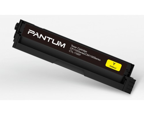 Тонер Pantum Toner cartridge CTL-1100Y for CP1100/CP1100DW/CM1100DN/CM1100DW/CM1100ADN/CM1100ADW/CM1100FDW Yellow (700 pages)