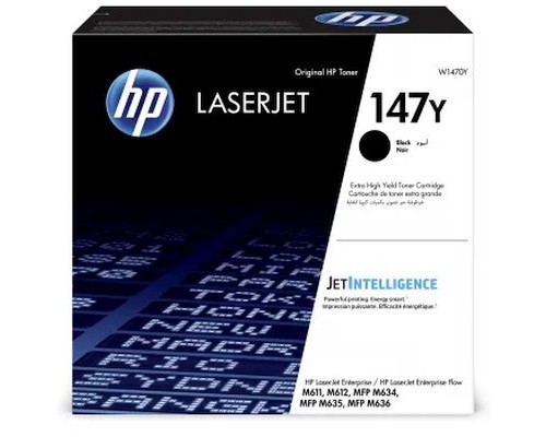 Картридж Cartridge HP 147Y для LJ M611/M612/M634/M635/M636, черный (42 000 стр.)