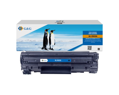 Картридж Cartridge G&G for HP LJ P1005/P1006; Canon LBP-3010/3100, with chip (1 500)