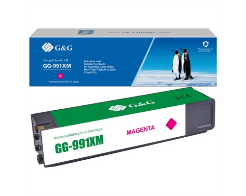 Картридж Cartridge G&G 991X for PageWide Managed, magenta (16 000)