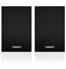 Колонки Philips Speaker SPA20 3Вт(1,5 Вт x 2) Усилитель класса AB, 75 Гц-20 кГц, 85 дБ, Black                                                                                                                                                             