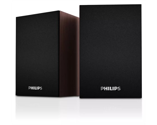 Колонки Philips Speaker SPA20 3Вт(1,5 Вт x 2) Усилитель класса AB, 75 Гц-20 кГц, 85 дБ, Black