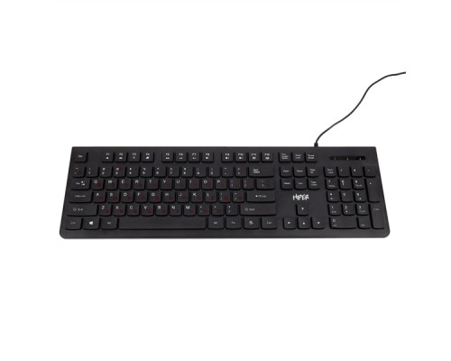 Клавиатура HIPER WIRED KEYBOARD OK-4000 BLACK