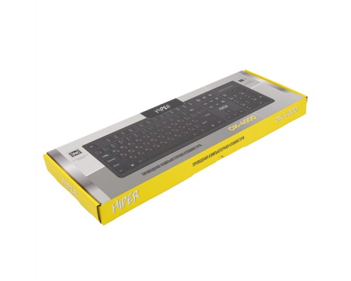 Клавиатура HIPER WIRED KEYBOARD OK-4000 BLACK