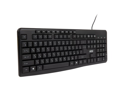 Клавиатура HIPER WIRED KEYBOARD OK-2200 BLACK