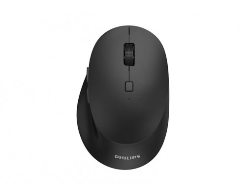 Мышь Philips Wireless Mouse SPK7507B 2,4 ГГц , 6 кнопок 800-3200dpi, хват право, Black