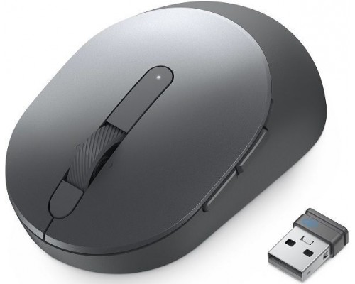 Мышь Dell Mouse MS5120W Wireless; Mobile Pro; USB; Optical; 1600 dpi; 7 butt; , BT 5.0; Titan Gray