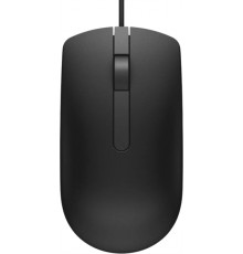 Мышь Dell Mouse MS116 Wired; USB; optical; 1000 dpi; 3 butt; Black                                                                                                                                                                                        