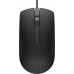 Мышь Dell Mouse MS116 Wired; USB; optical; 1000 dpi; 3 butt; Black